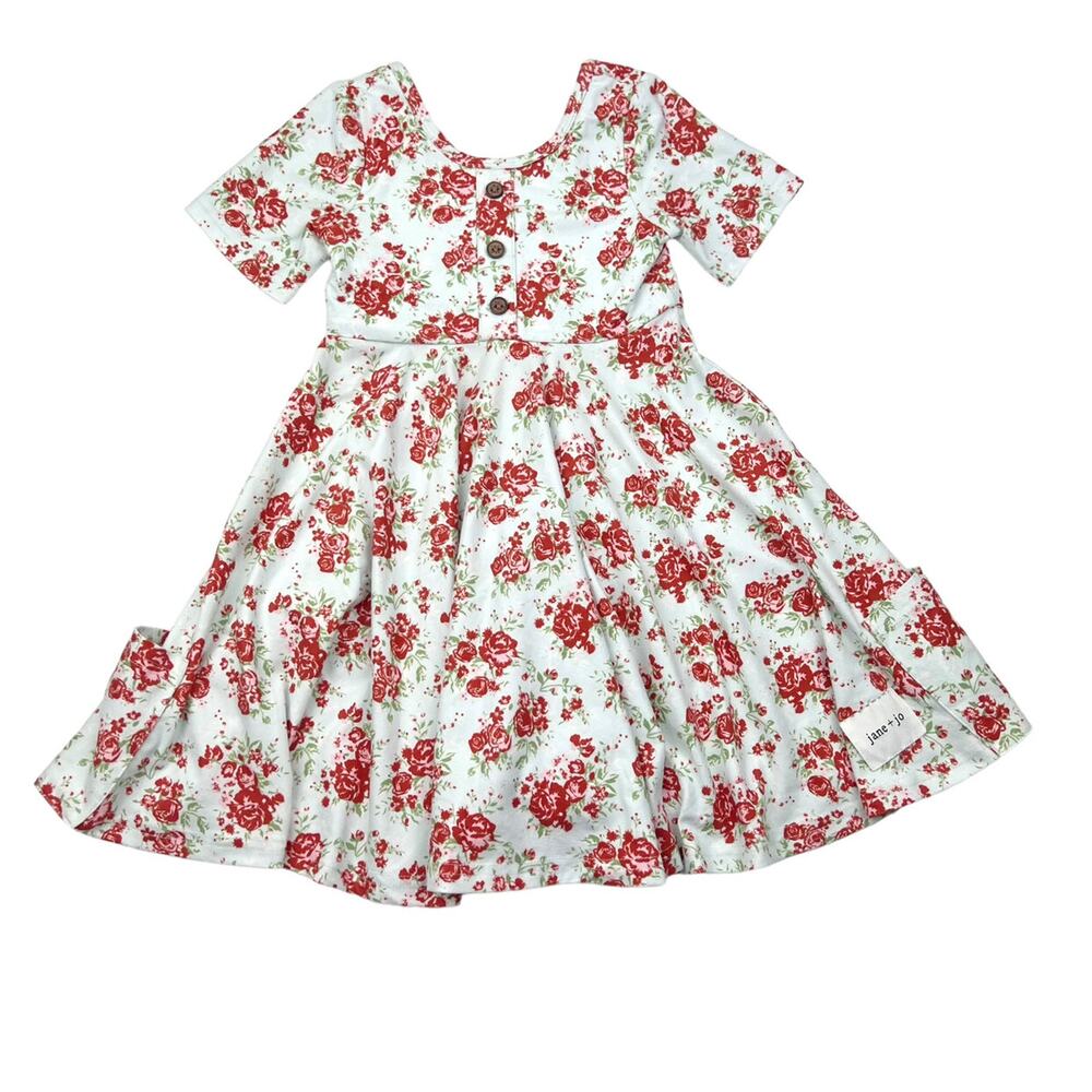 Jane + Jo Floral Dress